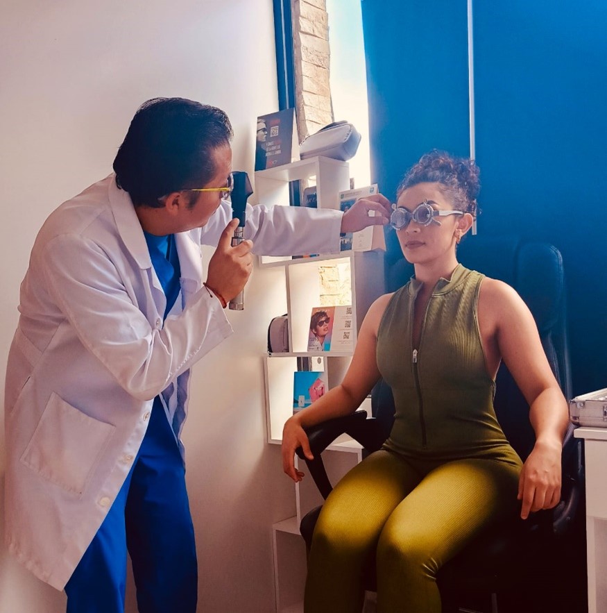 Examen de la vista profesional